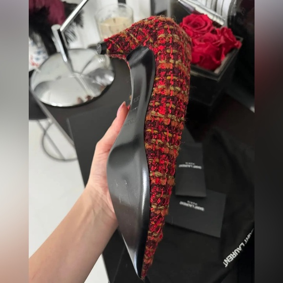 NIB Saint Laurent Vivi Heels - Picture 5 of 5